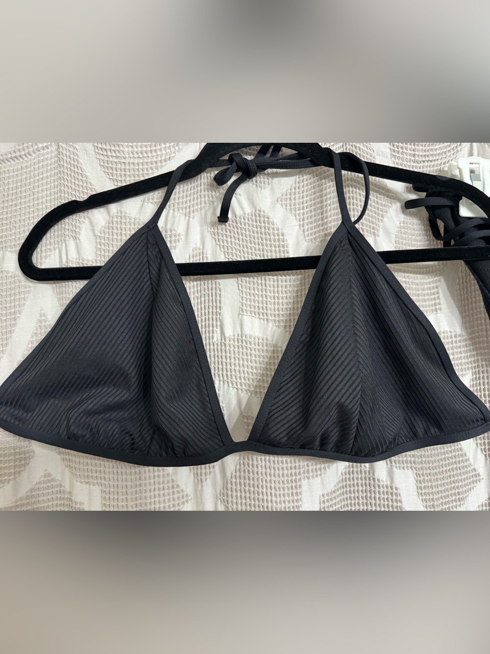 Black Triangle Bralette - Women Intimates & Sleepwear
